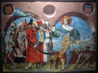 Copy of the Danse Macabre of the Dominican Cemetery of Bern